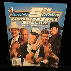 WWE Magazine Nov 2004 Smackdown 5th Anniversary Special John Cena ,Undertaker